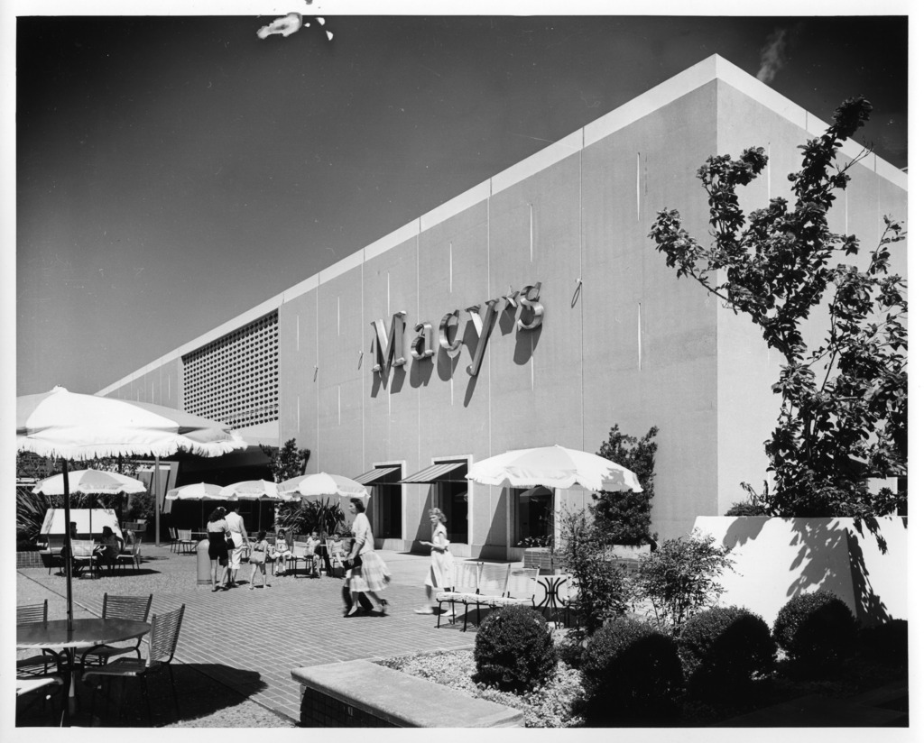 Macy's at Valley Fair, San Jose, California. Whoa! Old school. I used